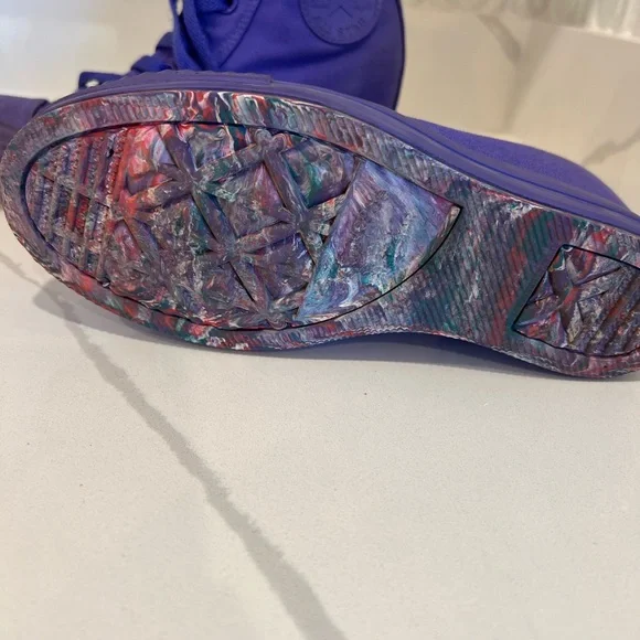 Purple converse wedge! - Picture 3 of 5